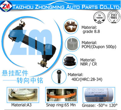 选优质雪佛兰K6096T转向从动臂，就到中铭汽车配件